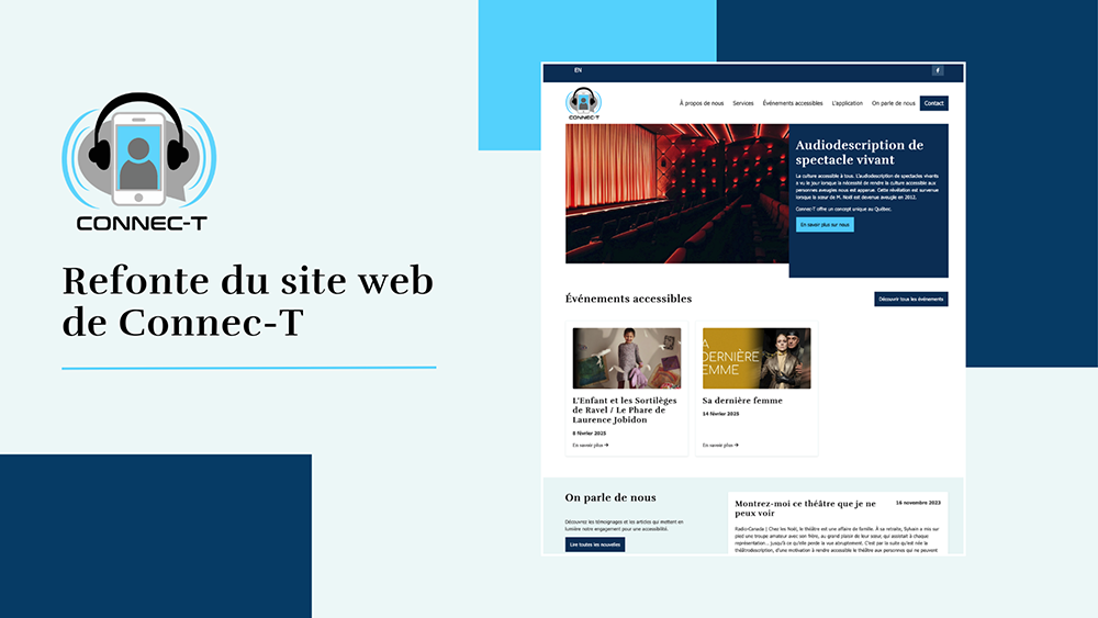 Refonte du site web Connec-T